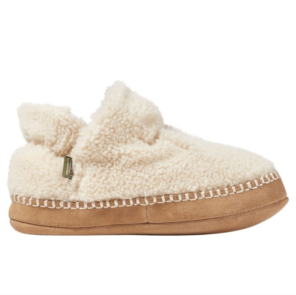 L.L.Bean Kids' Cozy Slipper Booties Size 5/6 NWOB